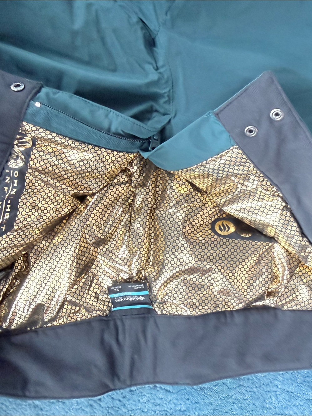Columbia Omni-Tech Omni-Heat Insulated Snow Ski Pants XL - Picture 6 of 9